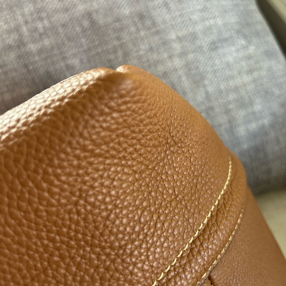 Dooney & Bourke Buckley Brown Leather Tote Bag
